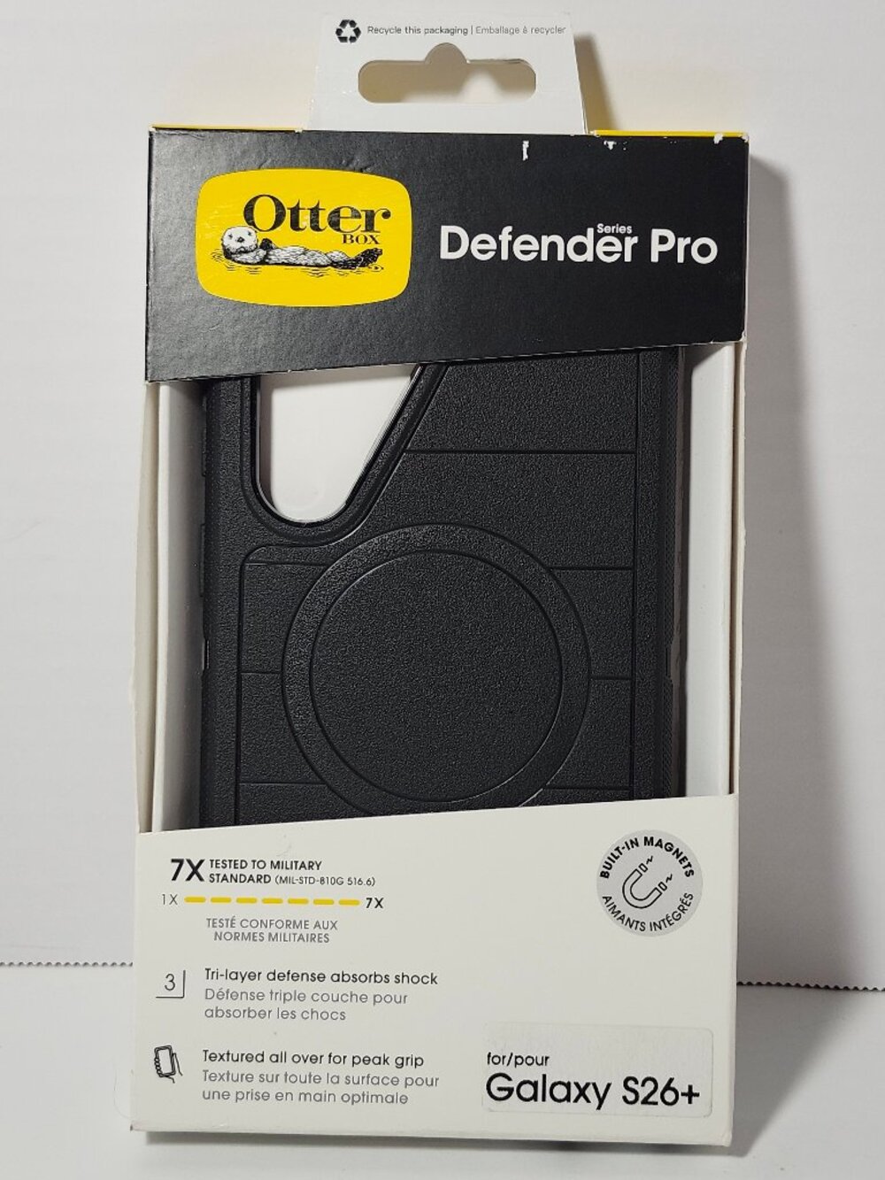 OtterBox Defender Pro Samsung Galaxy S26+ Plus Case Black New Sealed